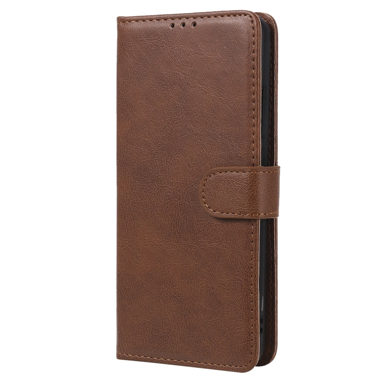 2 in 1 Solid Color Detachable PU Leather Case with Card Slots & Magnetic Holder & Photo Frame & Wallet & Strap