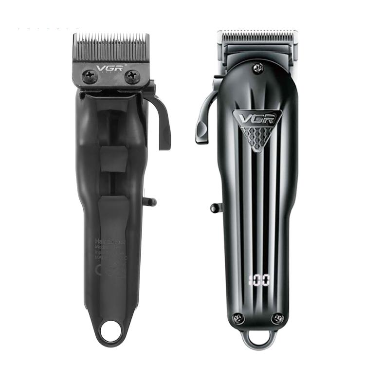 VGR VGR-282 4-gear Fine-tuning Digital Display USB Electric Hair Clipper, VGR-282