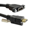 HDMI to HDMI Fixed Panel HD Extension Cable, Length: 1.5m, HDMI to HDMI, Length: 1.5m