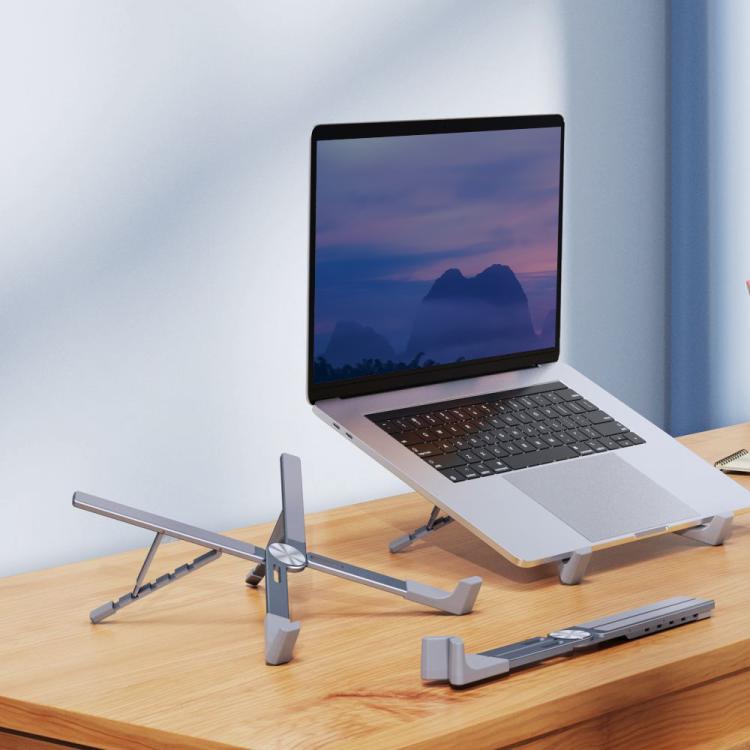 LS-001 Portable Folding Laptop Heightening Heat Dissipation Holder