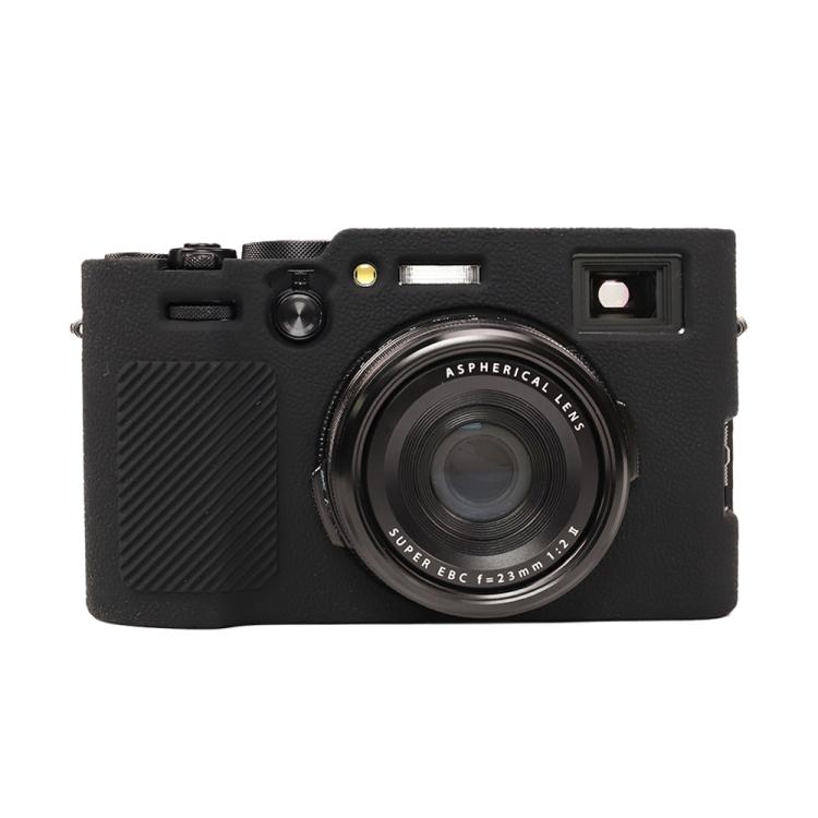 Litchi Texture Soft Silicone Protective Case, For FUJIFILM X100VI