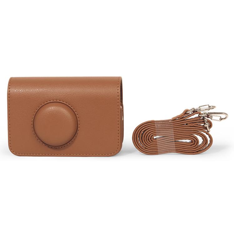 Full Body Leather Camera Case Bag with Strap, For Kodak EKTAR H35 / F501 / F9