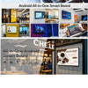 WA2189T 21.5 inch IPS Screen Advertising Machine Android 14 RK3576S 4GB+32GB, AU Plug, US Plug