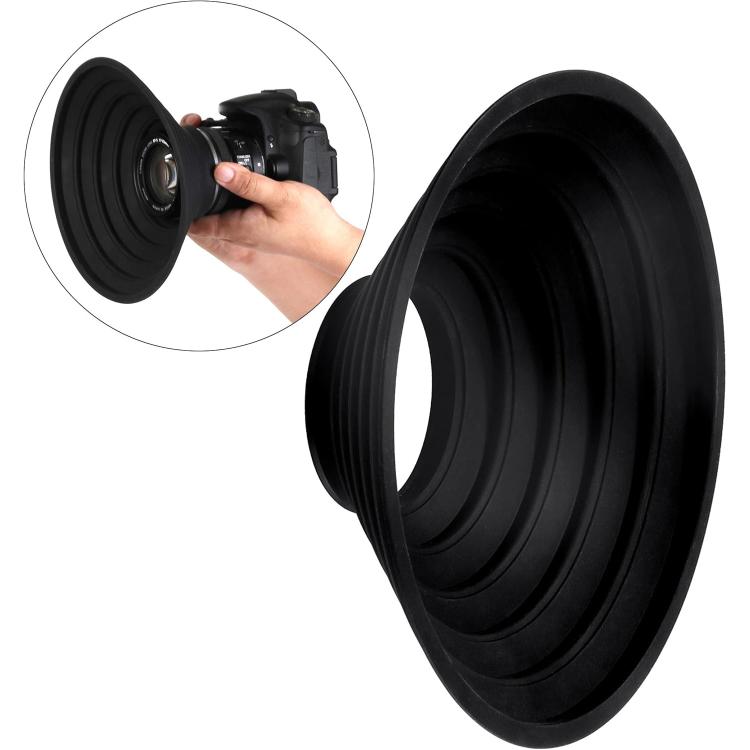 Universal Silicone Lens Hood, 30-50mm, 50-70mm, 70-90mm