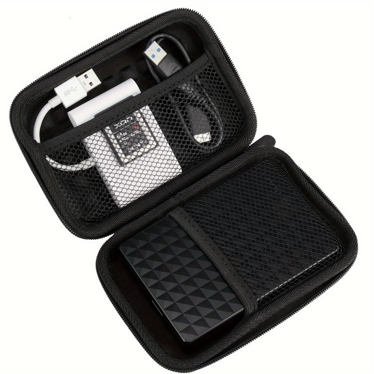 Mobile Hard Drive Data Cable Storage Bag Portable EVA Storage Box, EVA Storage Box