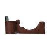 Litchi Texture PU Leather Camera Half Case Base, For Sony ILCE-7CM2 / Alpha 7C II, For Sony ILCE7RM5 / A7R5