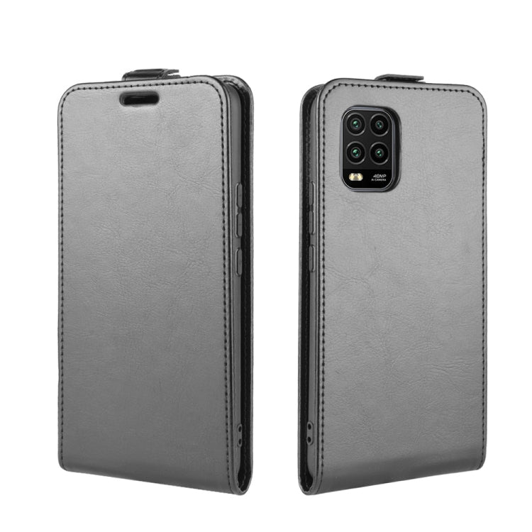 R64 Texture Single Vertical Flip Leather Protective Case with Card Slots & Photo Frame