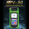 Komshine KPV-53 Optical Power Meter Fiber Loss Measuring Instrument, KPV-53-A/-70dBm～+6dBm, KPV-53-C/-50dBm～+26dBm