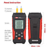 TRSI TA610A Industrial Handheld K-Type Thermocouple Thermometer, Single Channel, without Ambient Temperature, TA610A