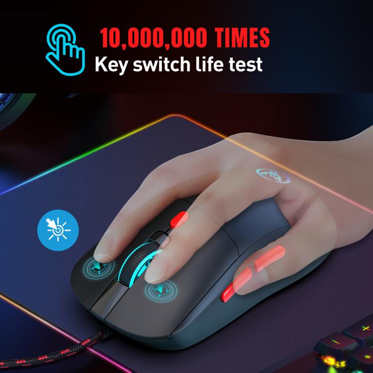 HXSJ X200 3600DPI Colorful Luminous Wired Mouse, Cable Length: 1.5m, X200 Black, X200 White