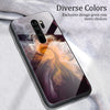 Marble Pattern Glass Protective Case