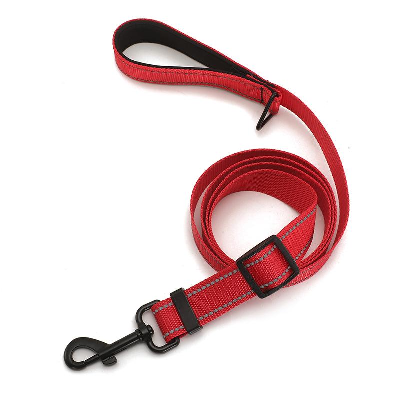 1.8m Nylon Reflective Pet Leash, Size:S(Red)