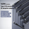 1.8m 140W Type-C to DC Laptop Charging Cable, DC4.5x3.0mm For DELL, DC4.5x3.0mm For HP, DC4.5x3.0mm For ASUS, DC7.4x5.0mm For DELL, DC7.4x5.0mm For HP, DC5.5x2.1mm 28V5A, DC5.5x2.1mm 20V7A, DC5.5x2.5mm 28V5A, DC5.5x2.5mm 20V7A, DC6.0x3.7mm 20V7A