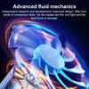 NUOXI F36-2 6-Speed Adjustable Dual-Fan Ultrathin Laptop Cooler