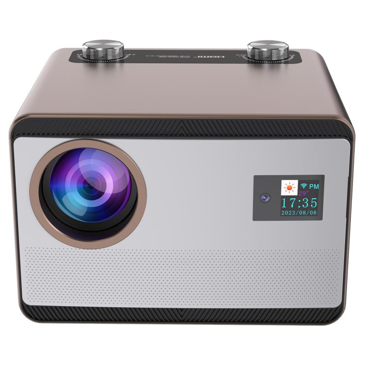 Cheerlux C58A1 Whale OS Version 1920x1080P 650ANSI Smart Projector, with Front Display, US Plug, UK Plug, AU Plug, EU Plug