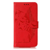 Feather Pattern Litchi Texture Horizontal Flip Leather Case with Wallet & Holder & Card Slots