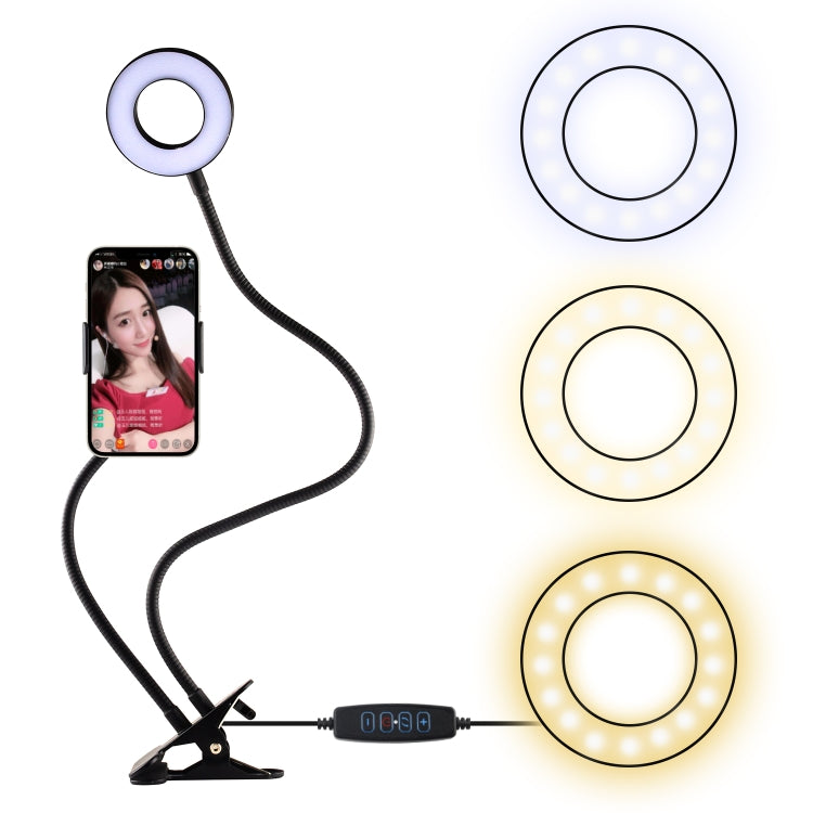 3.5 inch Adjustable Live Broadcast Aluminum Alloy Clip LED Fill Light