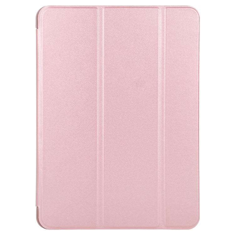 TPU Three-fold Horizontal Flip Smart Leather Case with Sleep / Wake-up Function & Holder For iPad Air (2020) 10.9, For iPad Air 2022 / 2020 10.9