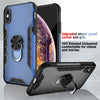 Magnetic Frosted PC + Matte TPU Shockproof Case with Ring Holder, For iPhone XS Max, For iPhone XR, For Samsung Galaxy Note20, For Samsung Galaxy Note20 Ultra
