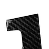 Car Carbon Fiber Co-pilot Storage Door Handle Decorative Sticker for Nissan 350z 2006-2009, Co-pilot Storage Door Handle