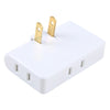 1 to 3 15A 180 Degrees Rotation Extension Multi Plug Mini Slim