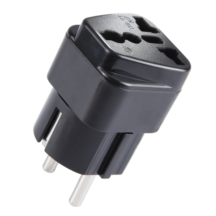 Portable Universal UK Plug to EU Plug Power Socket Travel Charger