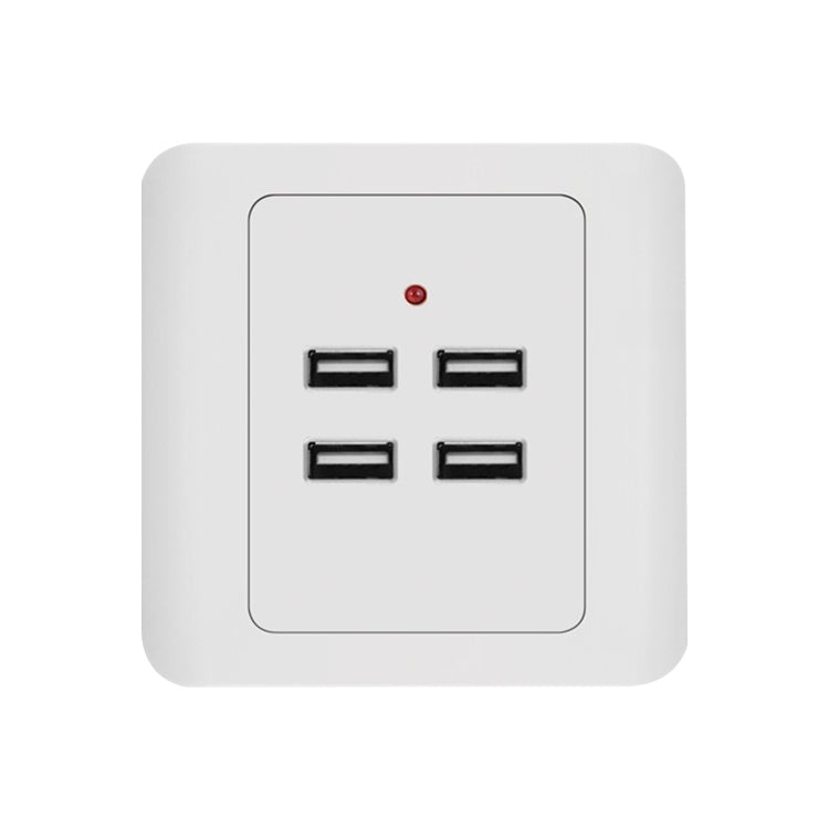 5V 3.1A 4 Ports USB Wall Charger Adapter Dock Station Socket Power