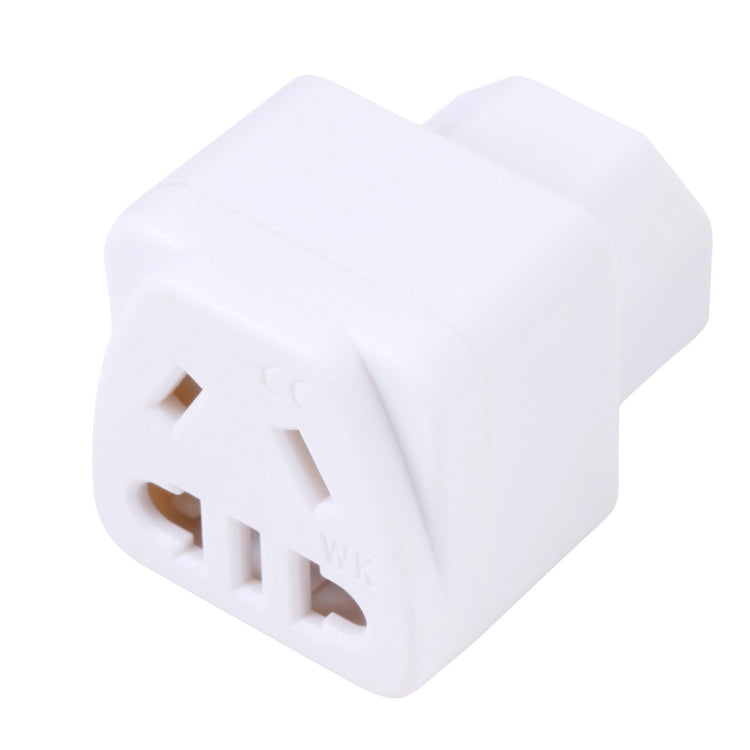 Portable Universal Five-hole WK to C13-C14 Plug Socket Power Adapter, WK to C13-C14