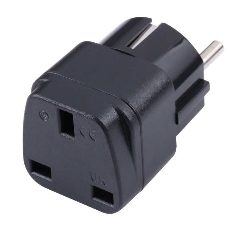Portable UK to Small South Africa Plug Socket Power Adapter, UK to EU 10A/16A, UK to Switzerland, UK to South Africa