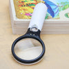 Mini Portable 3-45X Handheld (Black), 3 LED Black, 3 LED White