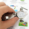 Portable Folding Loupe Metal Jewelry Antique Magnifier Magnifying Eye