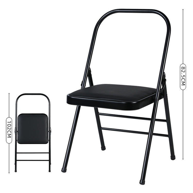Professional Multifunctional Folding Yoga Chair, Couble Beam