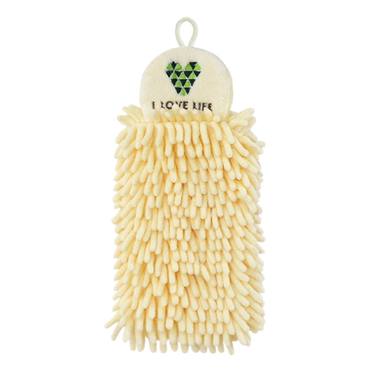 Hand Towel Cartoon Embroidered Quick-drying Hanging Kitchen Towel