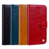 Business Style Oil Wax Texture Horizontal Flip Leather Case for Huawei Y5 (2018) / Y5 Prime (2018) / Honor 7A (Russian Version), with Holder & Card Slots & Wallet