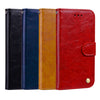 Business Style Oil Wax Texture Horizontal Flip Leather Case for Huawei Y6 (2018), with Holder & Card Slots & Wallet