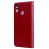 Business Style Oil Wax Texture Horizontal Flip Leather Case for Huawei Honor 8C, with Holder & Card Slots & Wallet