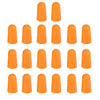 Ten Pairs Non-toxic Orange Soft Memory Foam Material Earplug for