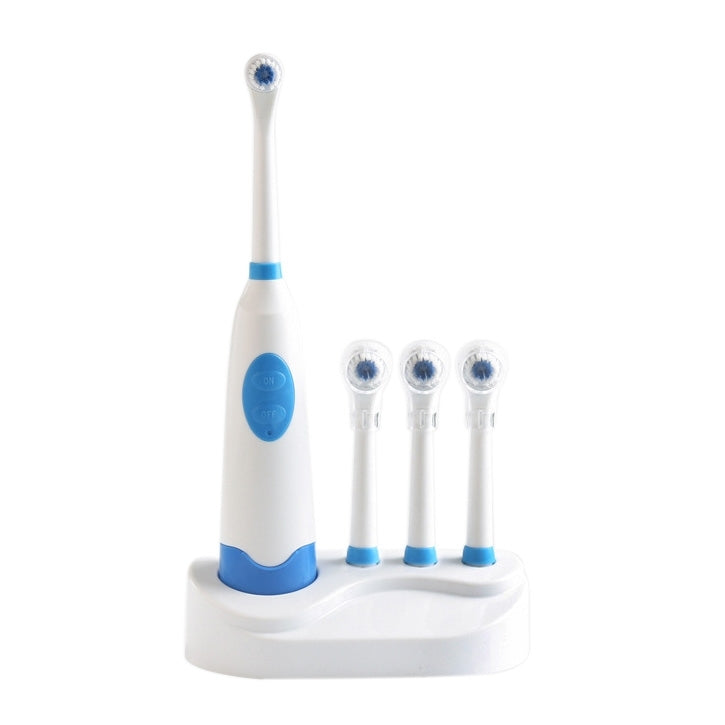 2W Creative Household Waterproof Rotary Electric Toothbrush Set with