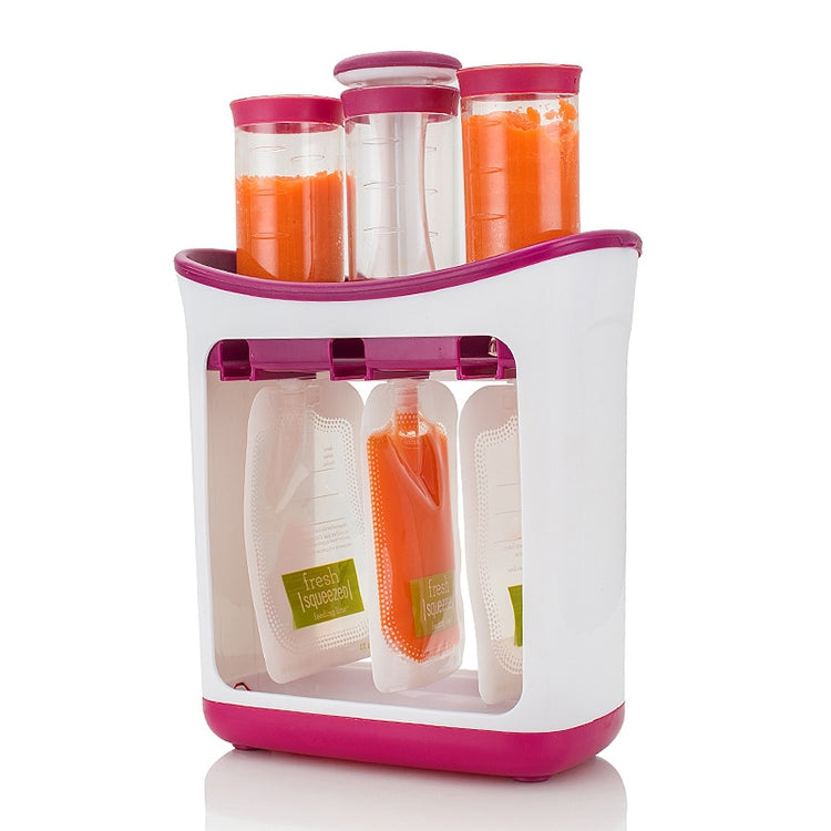 Multi-function Home Kitchen Manual Baby Food Storage Bag Dispenser Children Puree Squeezer, Food Dispenser