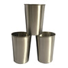500ml  Single Wall Electropolished Stainless Steel Beverage Cup(Silver)