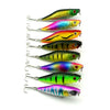HENGJIA Artificial Fishing Lures Popper Bionic Fishing Bait with Hooks, Length: 7.5 cm, Random Color Delivery, Length: 7.5 cm