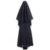 Halloween Costume Women Nun Missionary Cosplay Clothing, Size:S, Size:M, Size:L, Size:XL