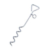 Stainless Steel Dog Spiral Tie Out 360 Degree Rotation Anti Wrap Fixed Pile Outdoor Camping Stake, Size:42cm*8mm, Size:42cm*8mm