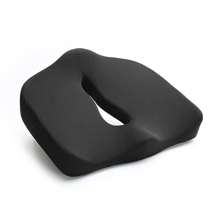 Office Chair Cushion Buttock Coccygeal Orthodontic Cushion, Size: 45x38x13cm, 45x38x13cm Black