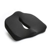 Office Chair Cushion Buttock Coccygeal Orthodontic Cushion, Size: 45x38x13cm, 45x38x13cm Black
