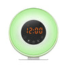 Multi-function Led Touch Intelligent Wake-up Light Alarm Clock with FM Radio, USB