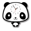 Creative Home Office Bedroom Decoration Panda Swing Acrylic Wall Clock, Panda Swing Acrylic Wall Clock
