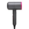 High-power Anionic Cold Hot Air Constant Temperature Hair Dryer, EU Plug, EU Plug (Red + Grey) +3
