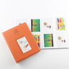 3 inch DIY Film Mulching PU Insert Type Mini Receive Photo Album, Random Color, Film Mulching