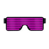 Night Club Bar Disco LED Light Emitting Glasses Festival Party USB Charging Shutter Dynamic Flash Glasses